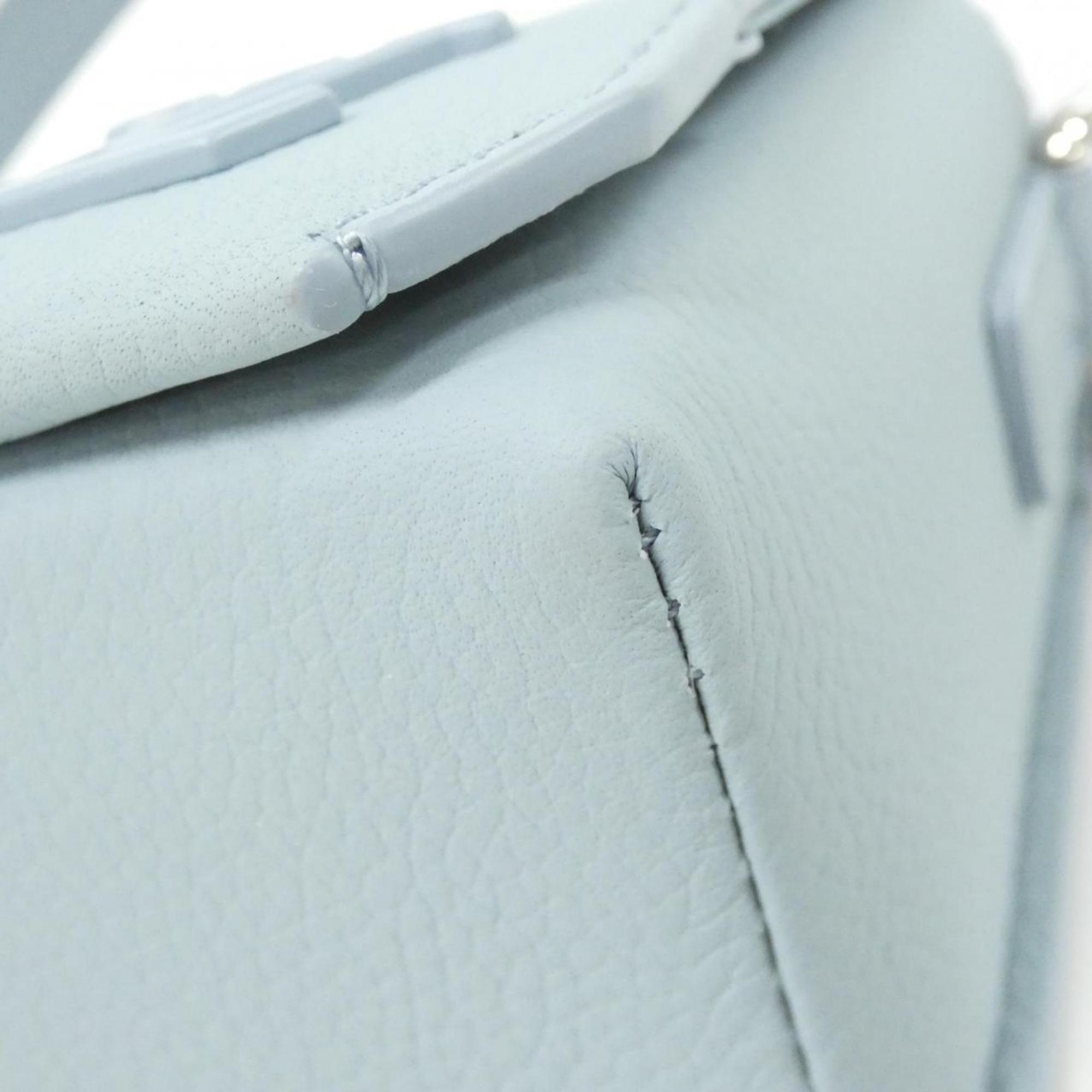 Louis Vuitton Blue Leather Shoulder Bag