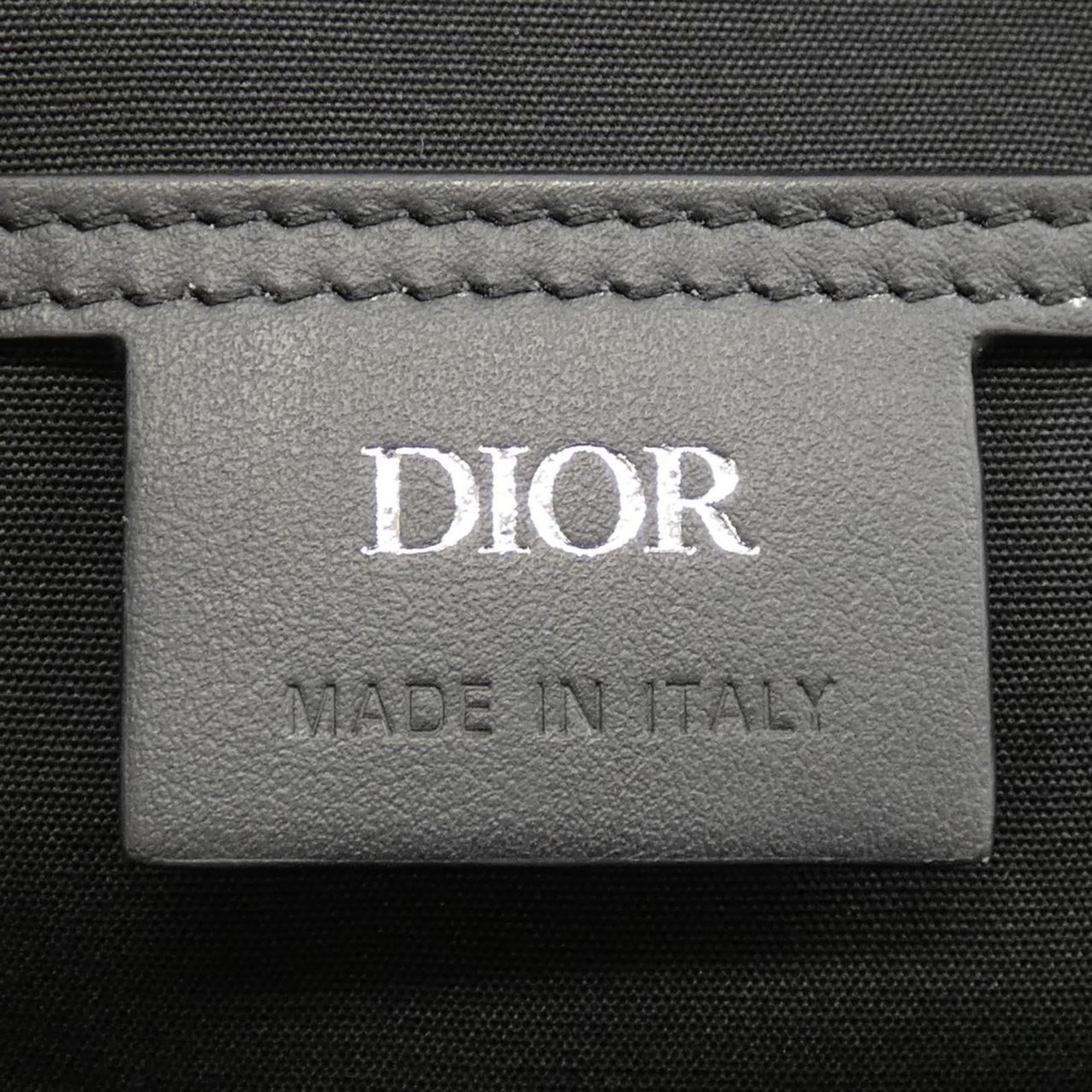 Christian Dior Black Gray Sling Bag (Pre-Owned)