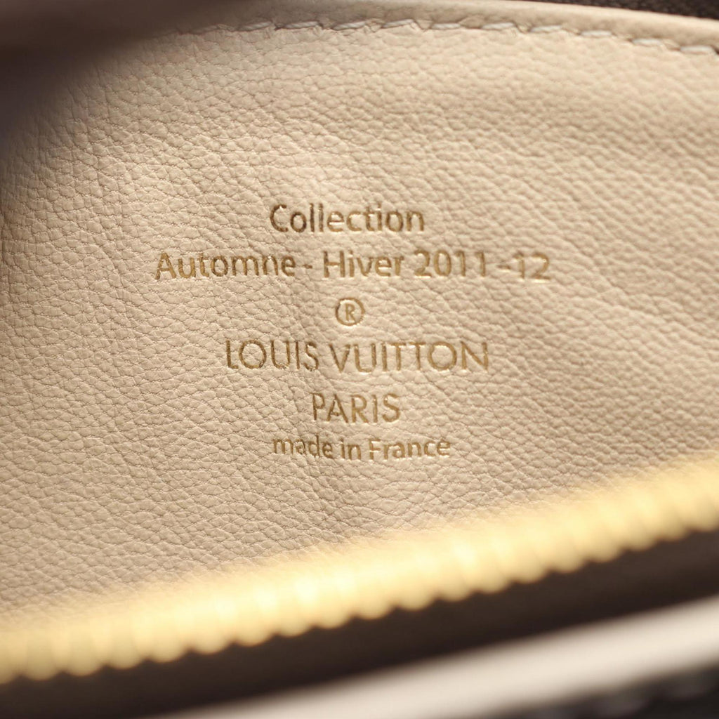 Louis Vuitton Brown Coated Canvas Handbag