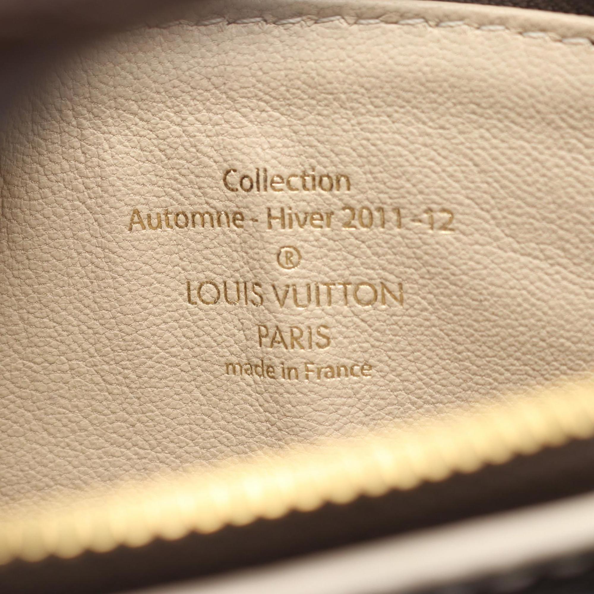 Louis Vuitton Brown Coated Canvas Handbag