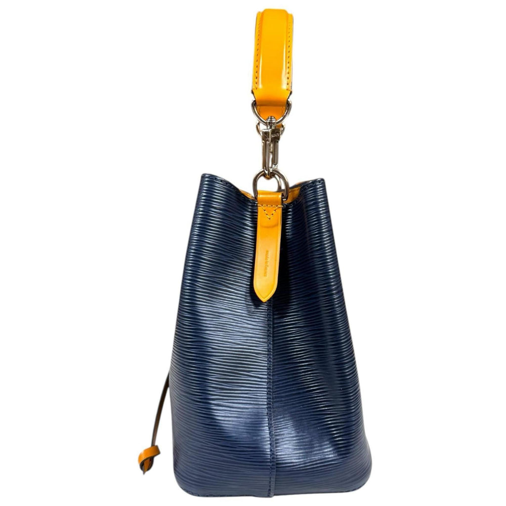 Louis Vuitton Epi Navy Orange Epi Leather Shoulder Bag