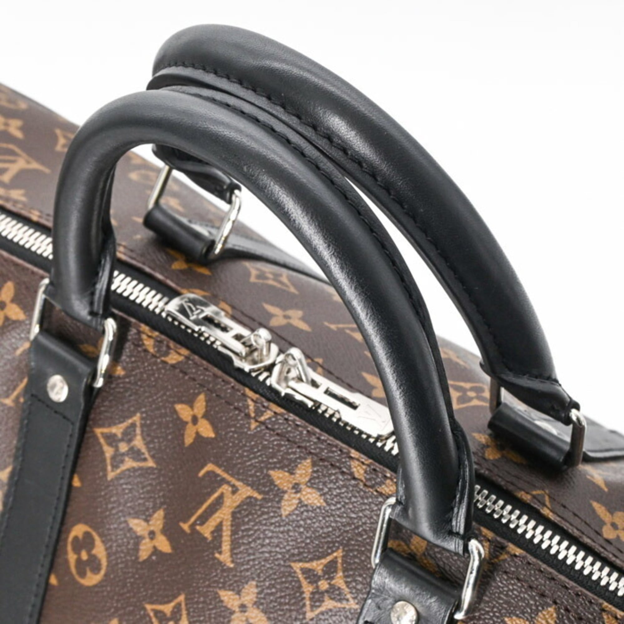 Louis Vuitton Brown Monogram Macassar Monogram Boston Bag