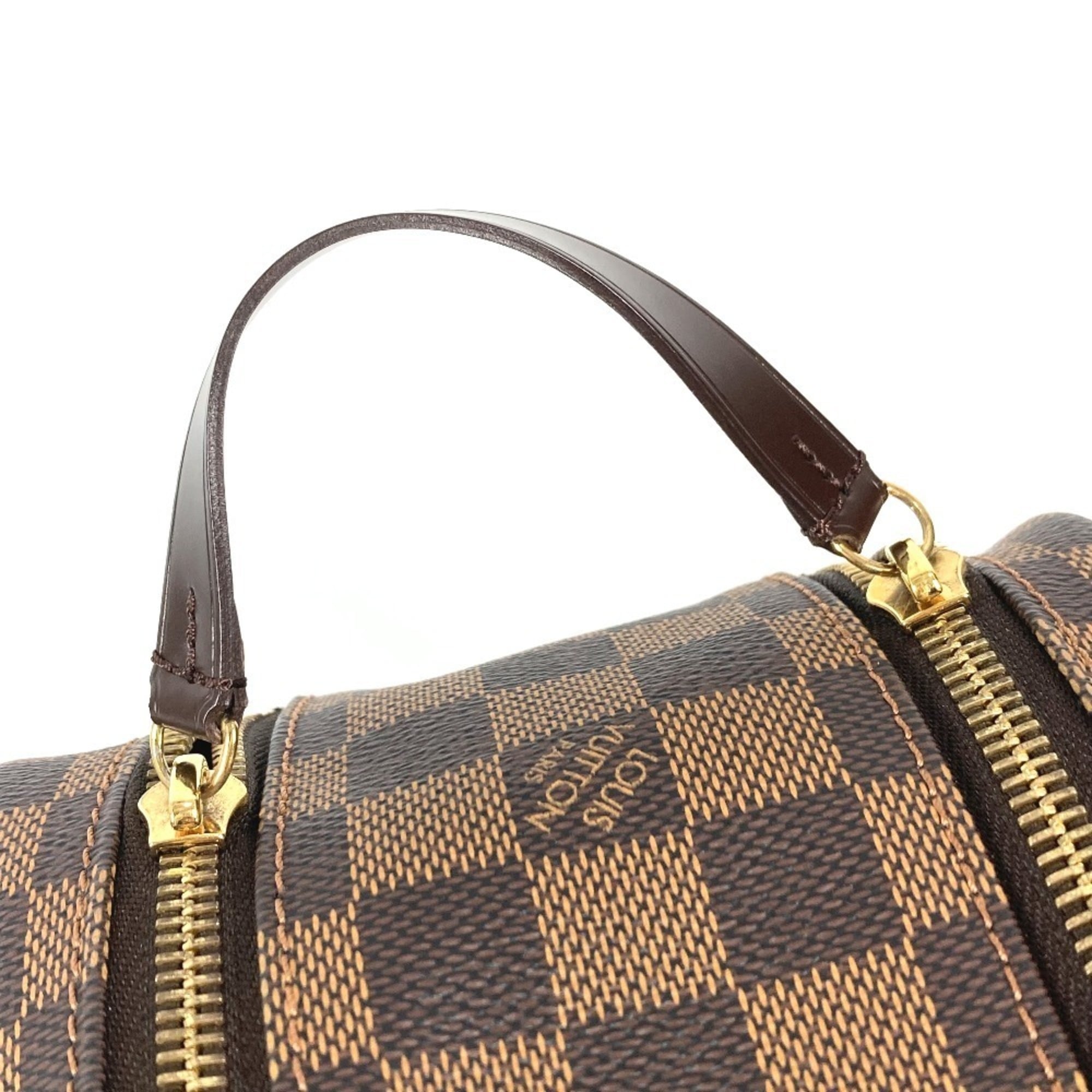 Louis Vuitton Brown Ebene Damier Canvas Pouch