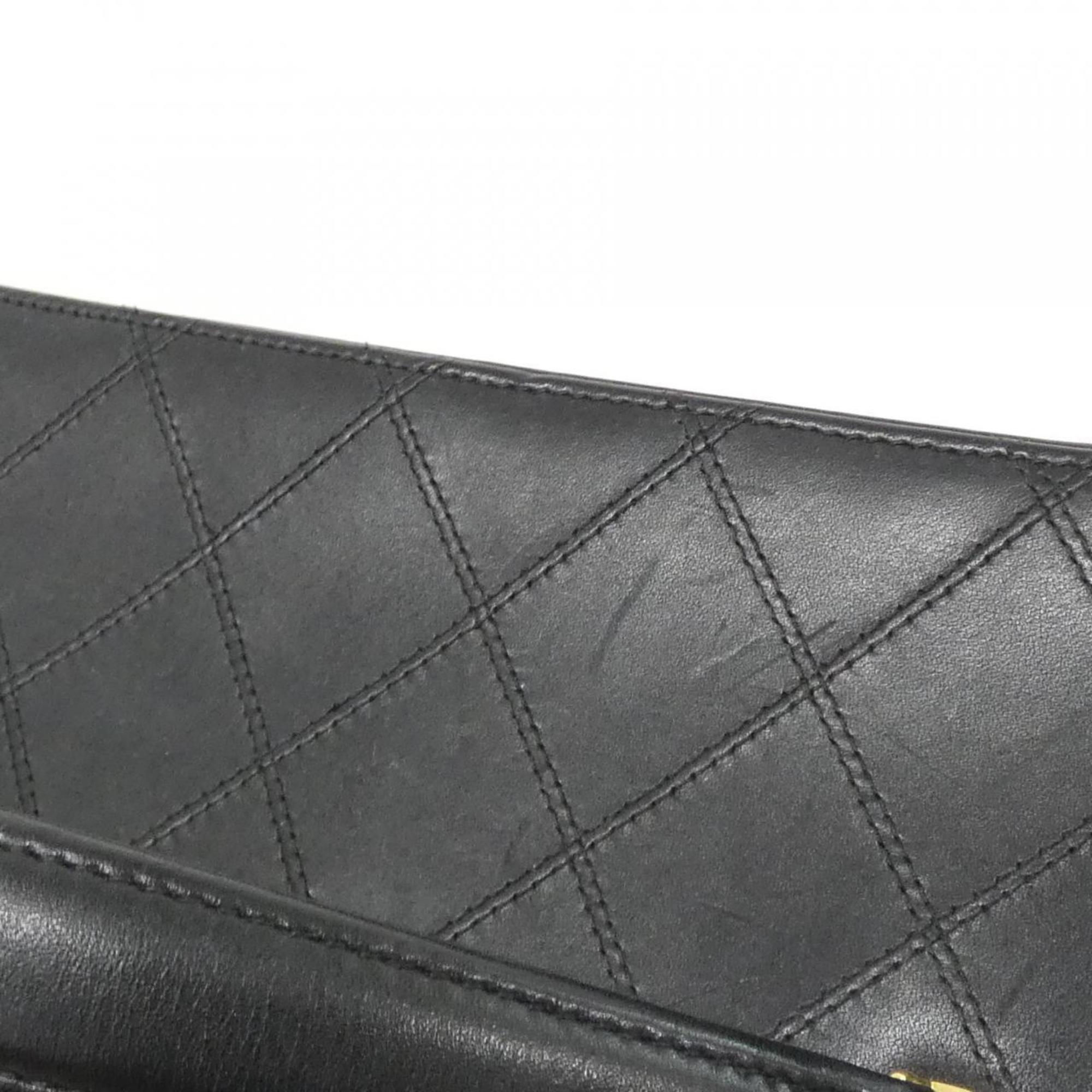 Chanel Black Leather Handbag
