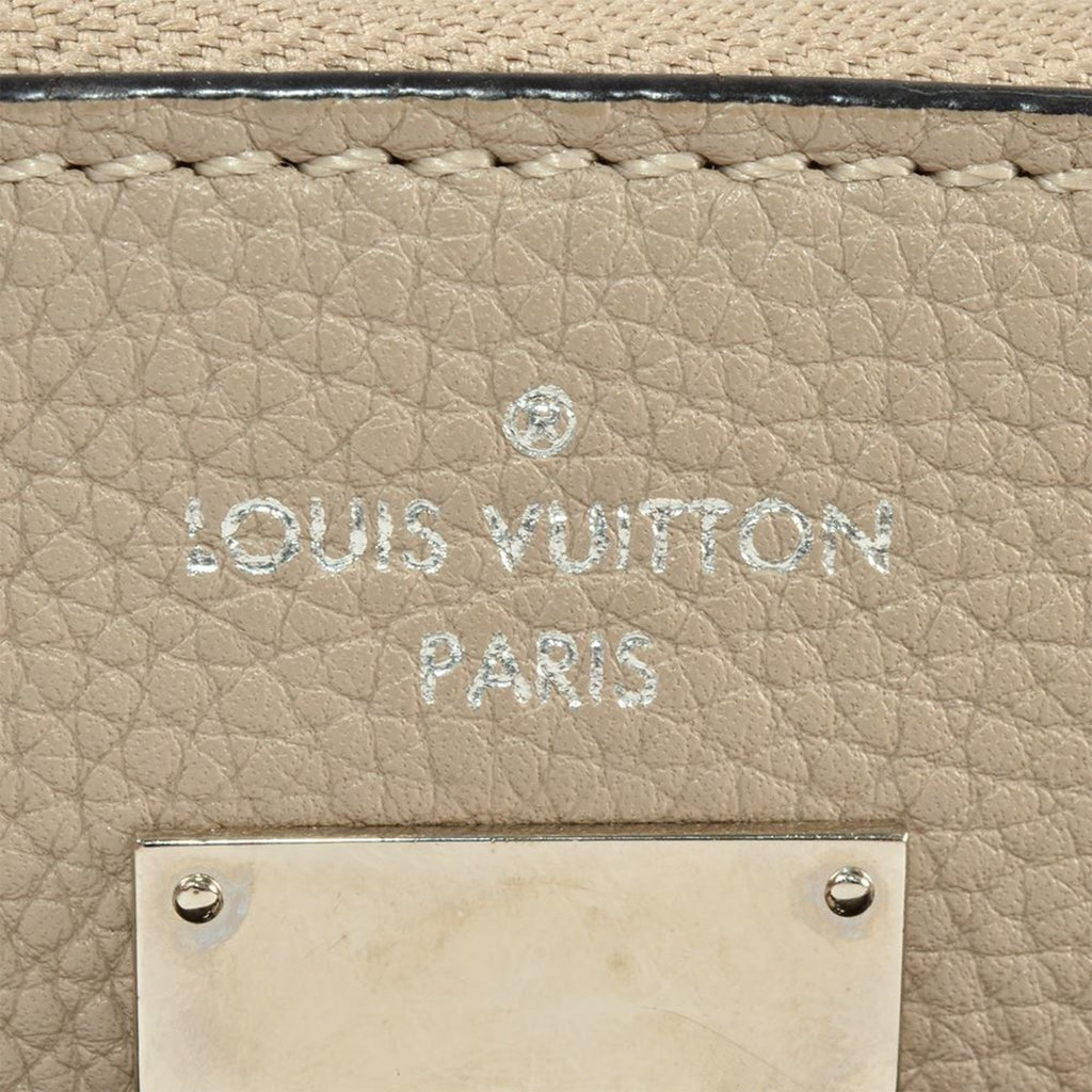Louis Vuitton Beige Leather Handbag