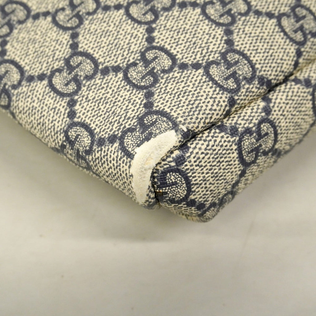 Gucci Navy Pvc Shoulder Bag (Pre-Owned)