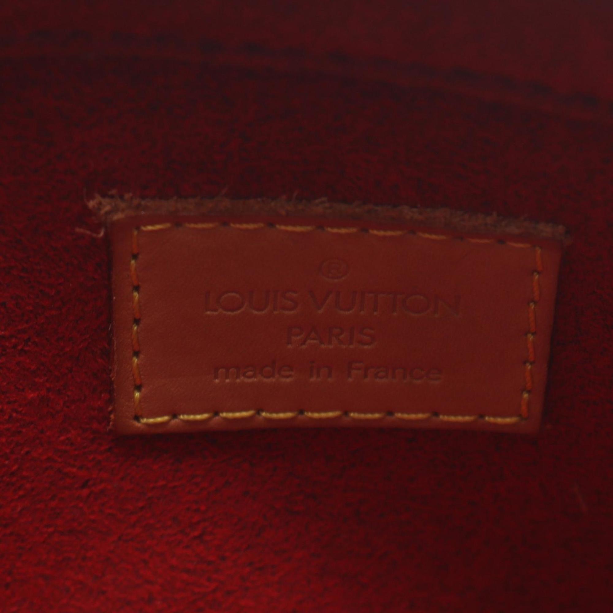 Louis Vuitton Brown Monogram Coated Canvas Leather Handbag Shoulder Bag
