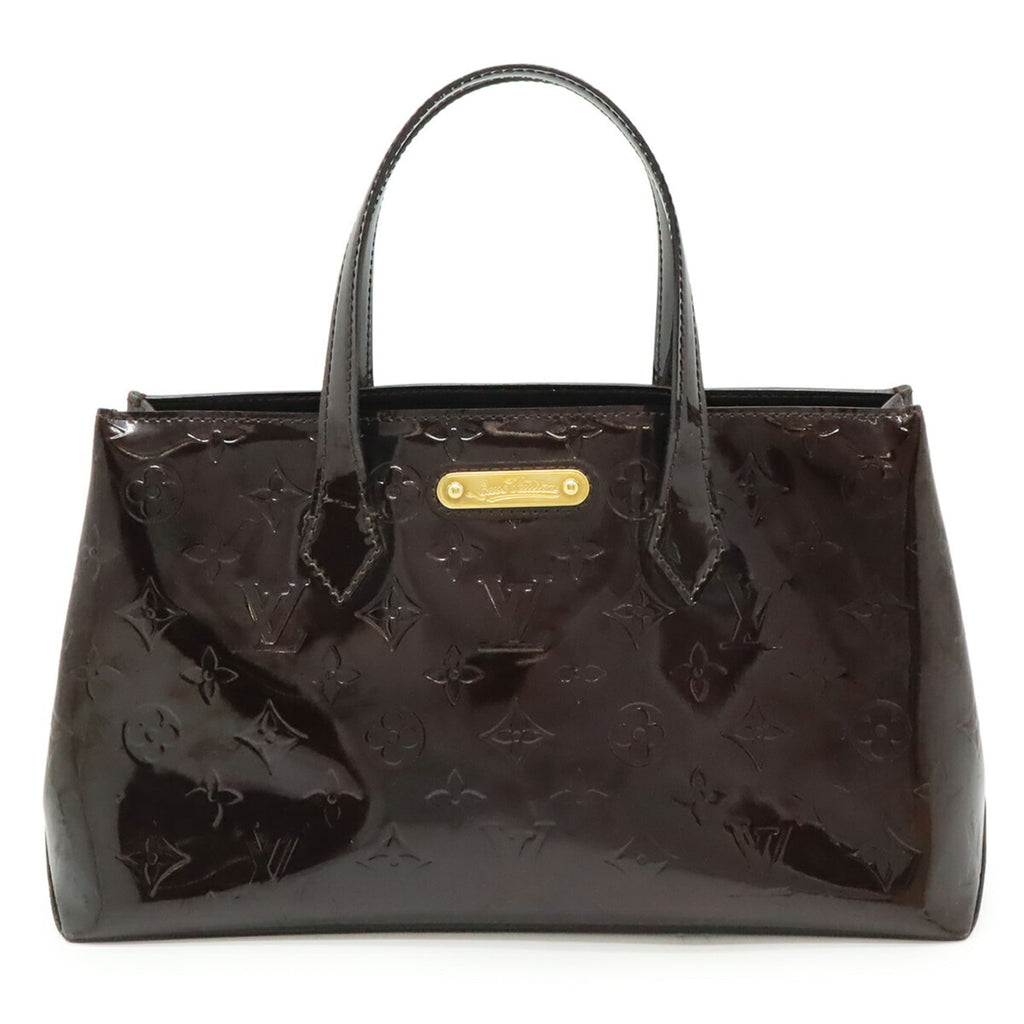 Louis Vuitton Amarante Galle Monogram Vernis Handbag Tote Bag