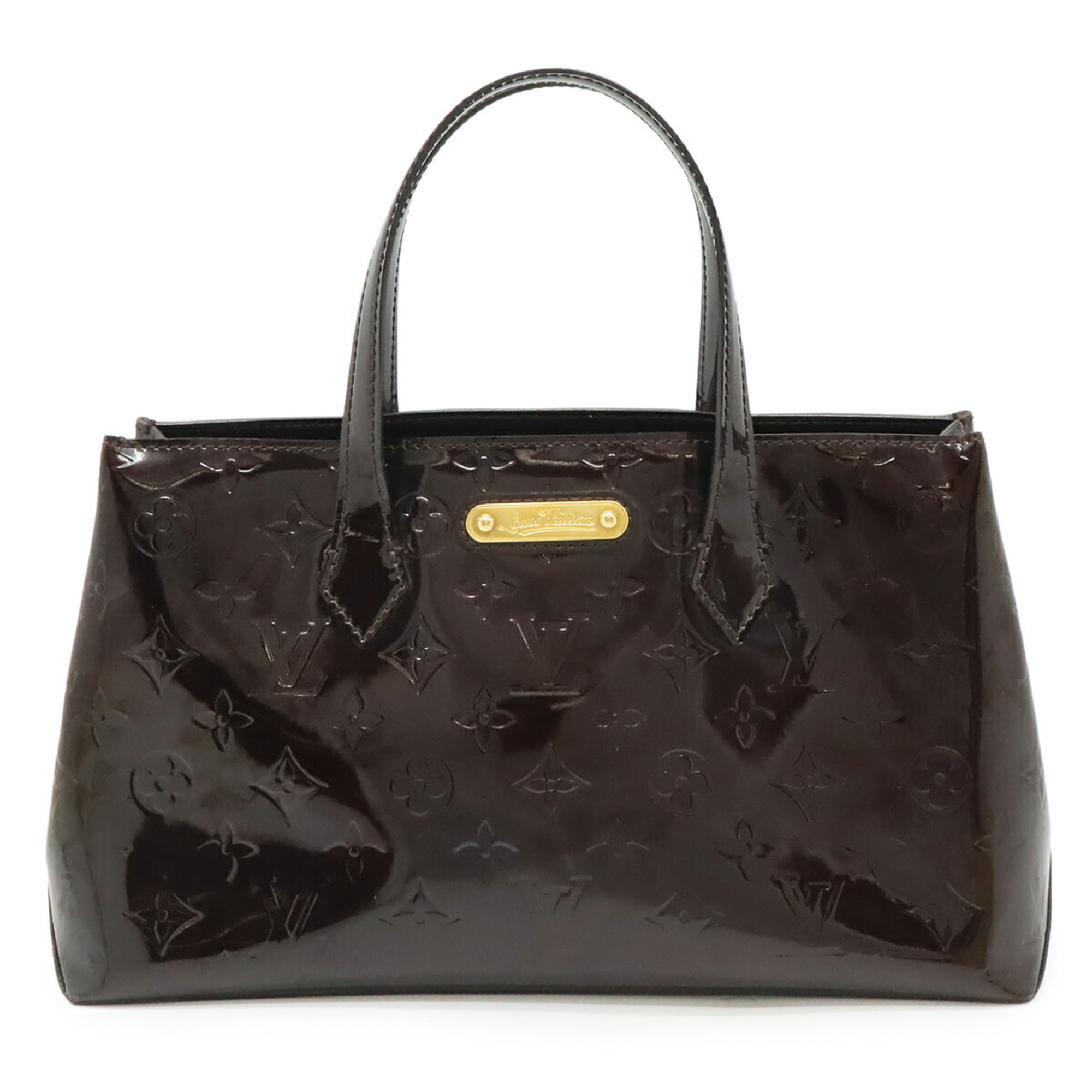 Louis Vuitton Amarante Galle Monogram Vernis Handbag Tote Bag