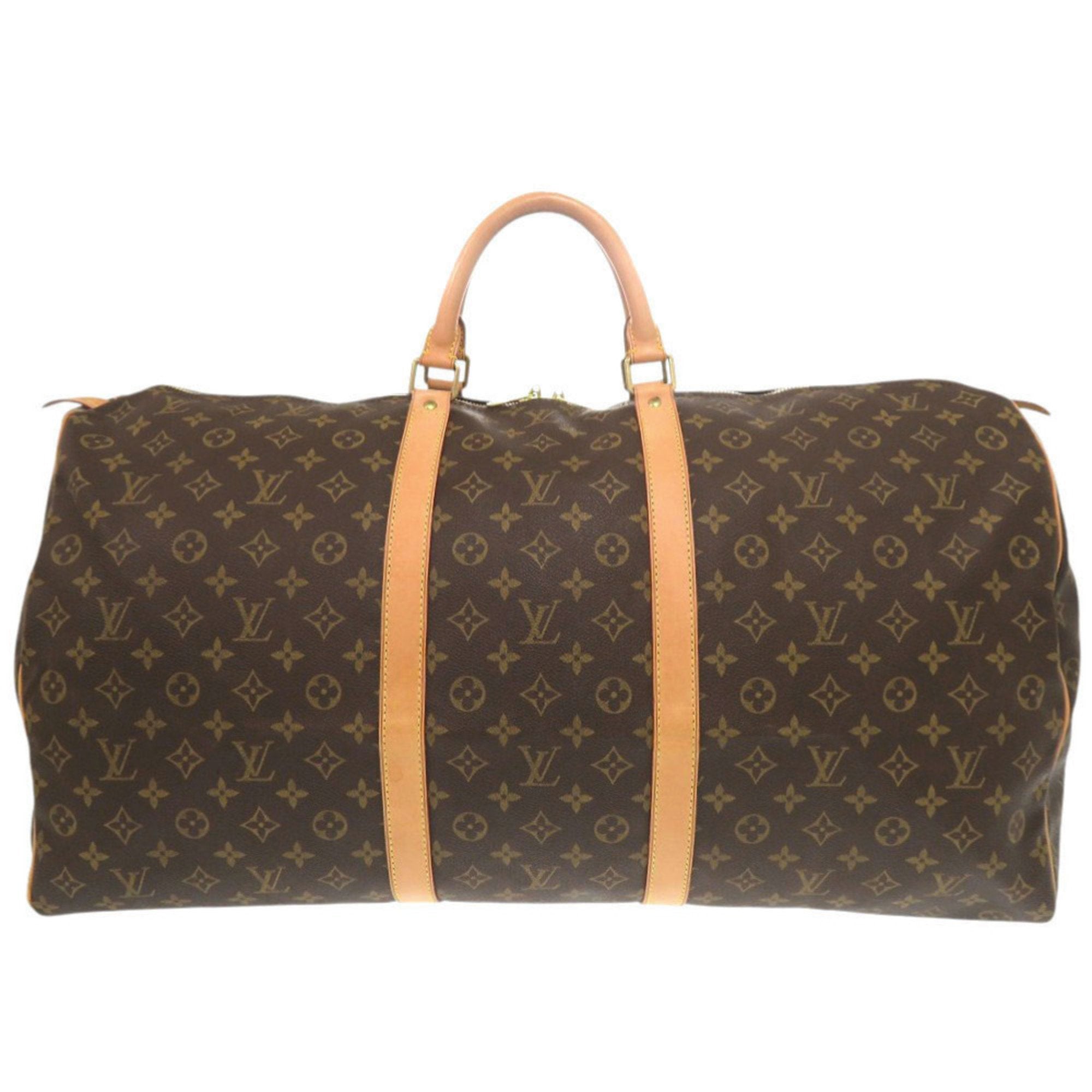 Louis Vuitton Brown Monogram Canvas Boston Bag