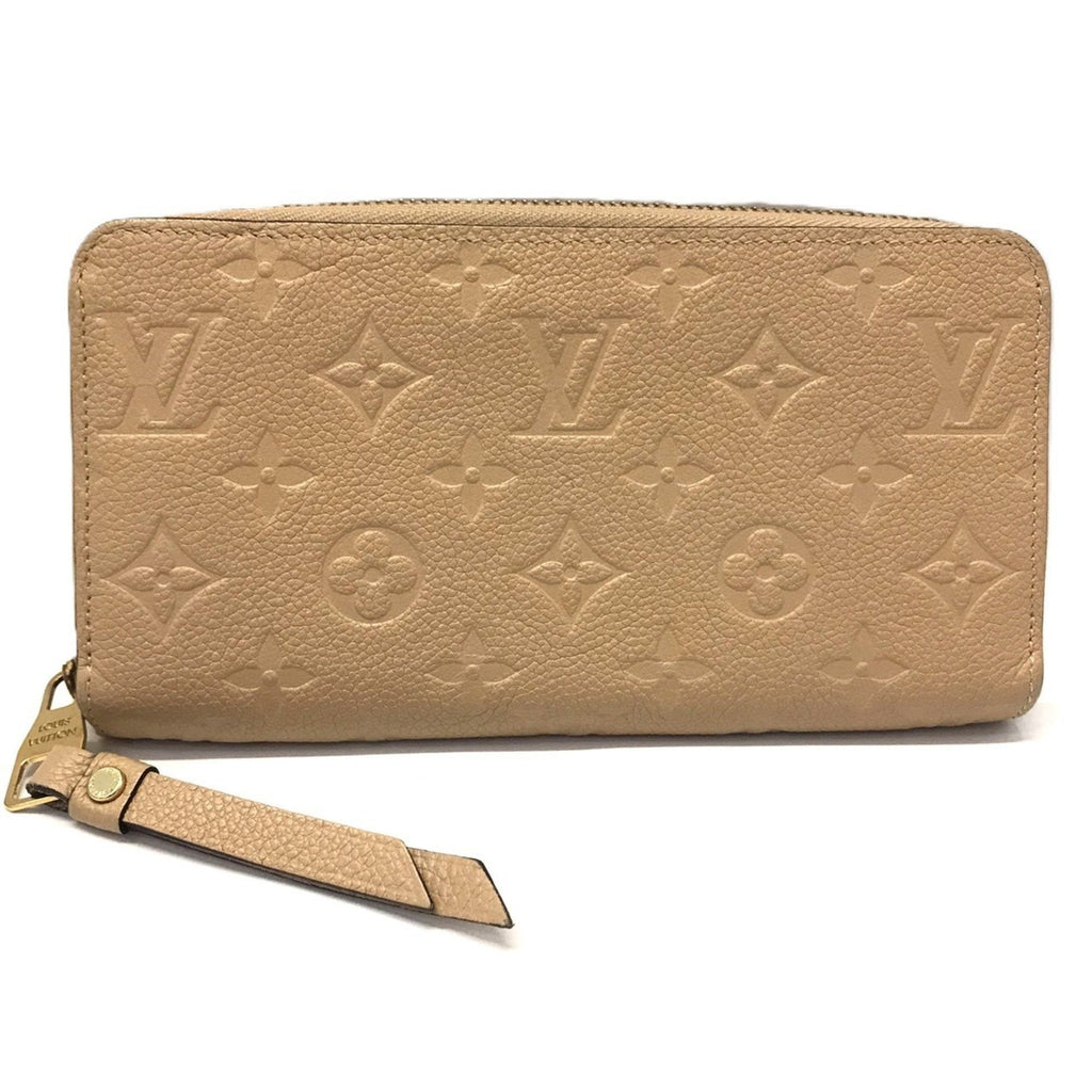 Louis Vuitton Monogram Empreinte Beige Dune Monogram Empreinte Long Wallet