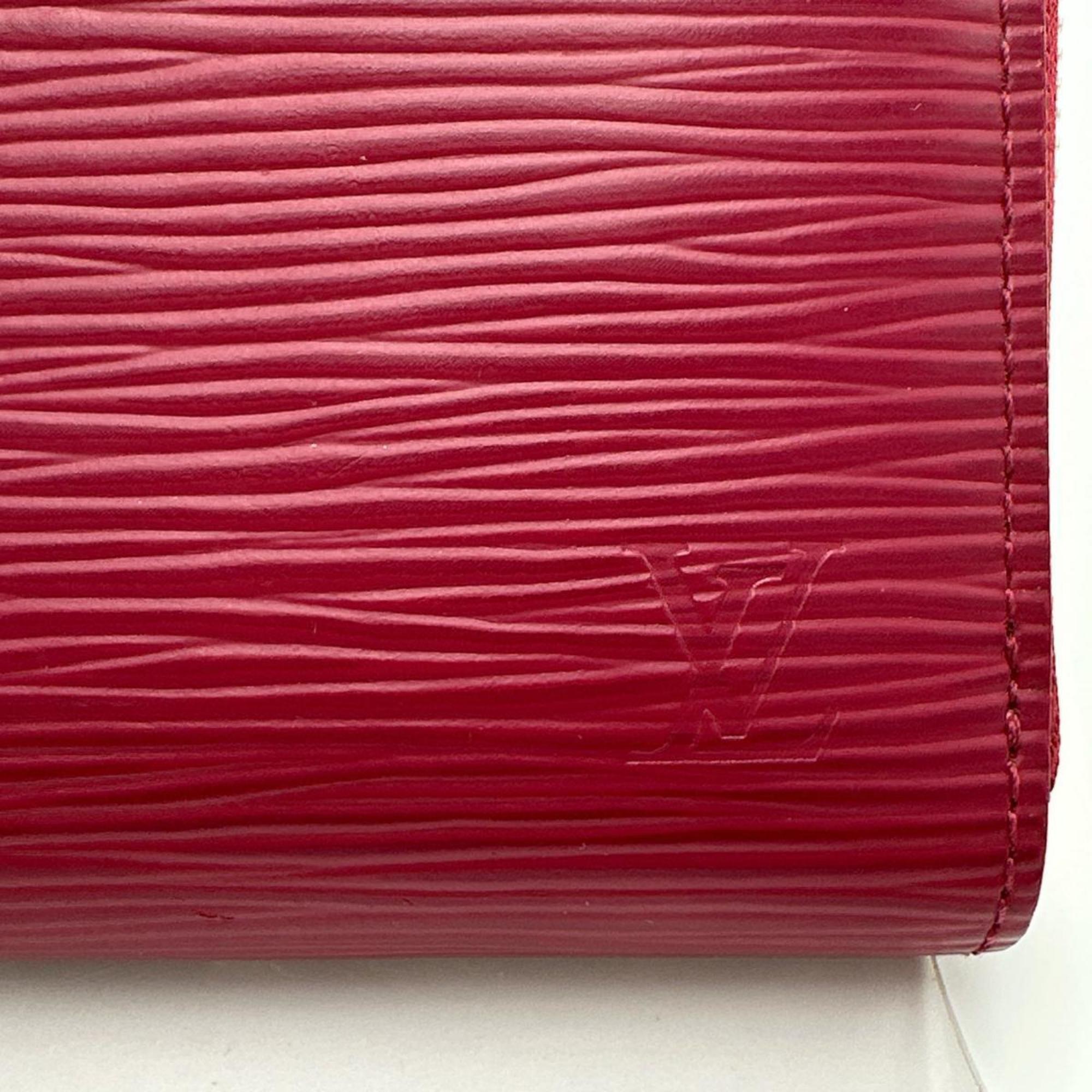 Louis Vuitton Epi Red Color Epi Leather Coin Purse/Coin Case
