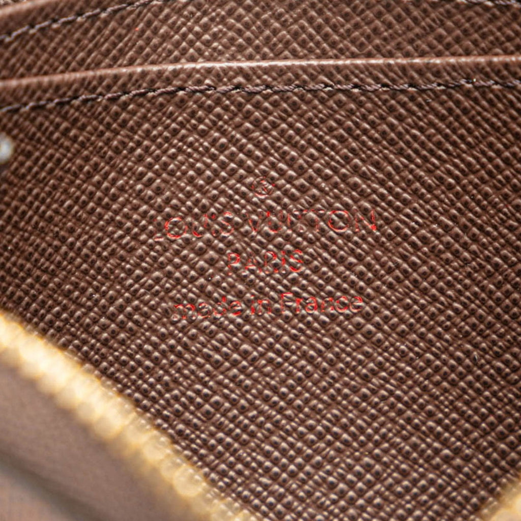 Louis Vuitton Brown Pvc Coin Purse/Coin Case