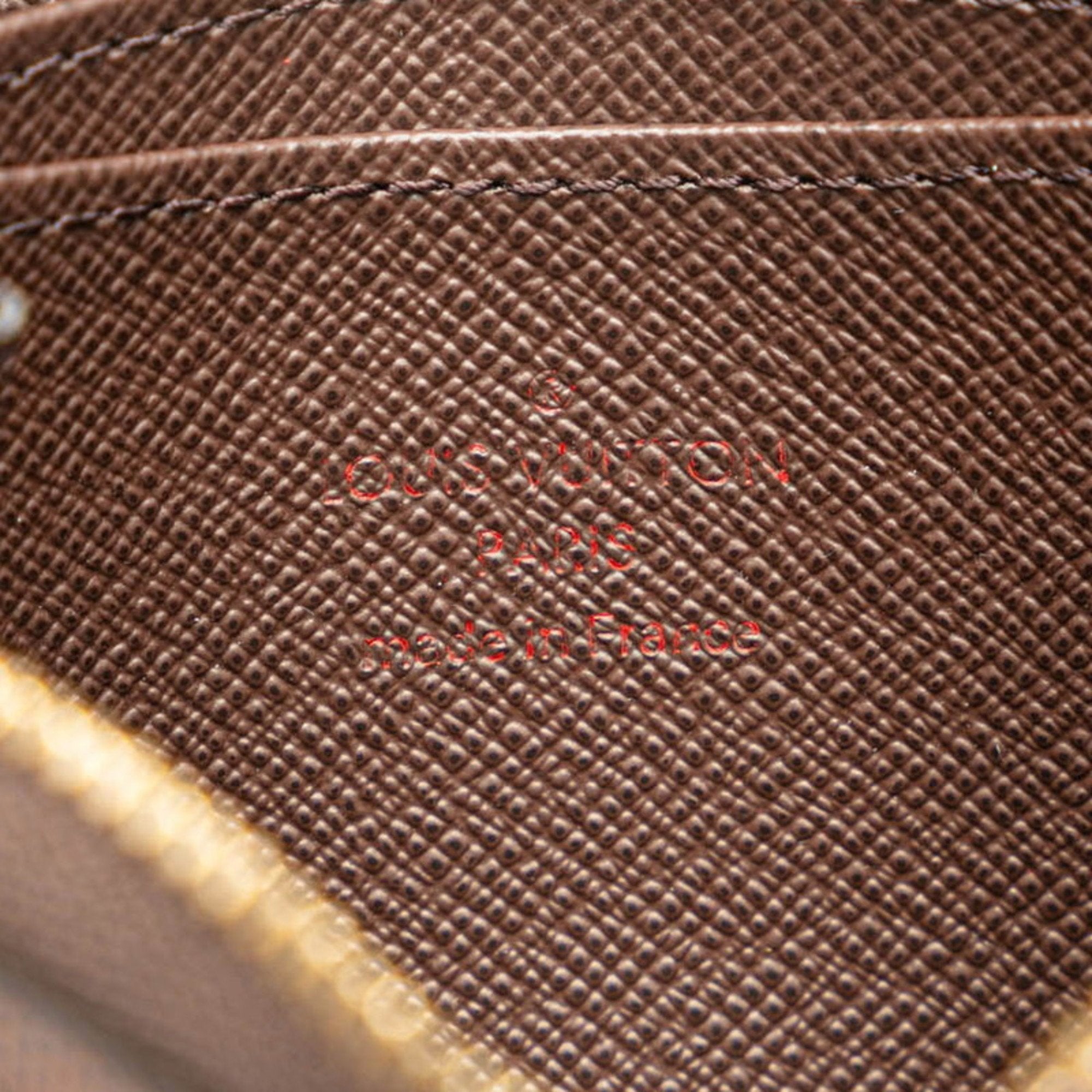 Louis Vuitton Brown Pvc Coin Purse/Coin Case