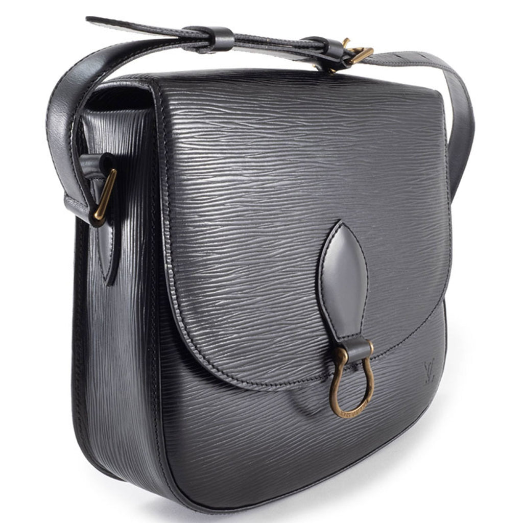 Louis Vuitton Black Epi Leather Shoulder Bag
