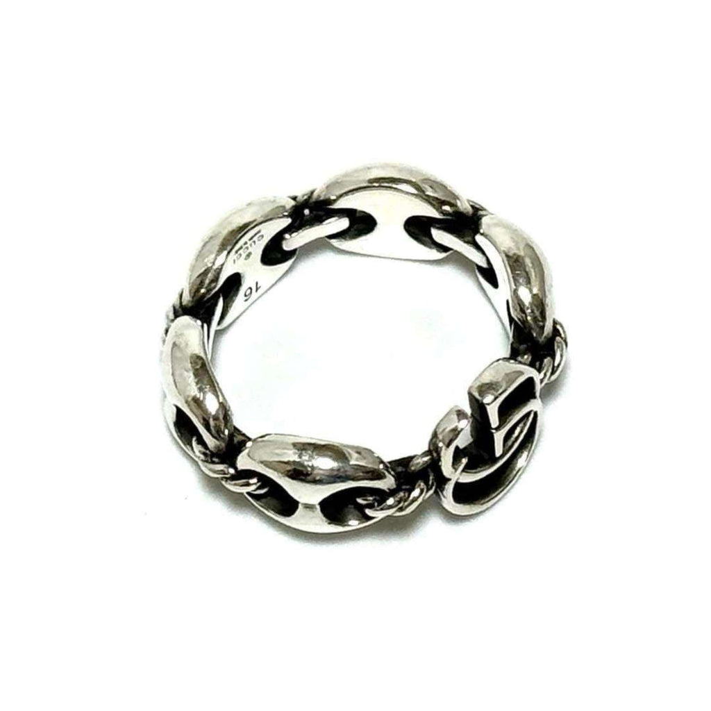 Gucci Silver 925 Band Ring (Pre-Owned)