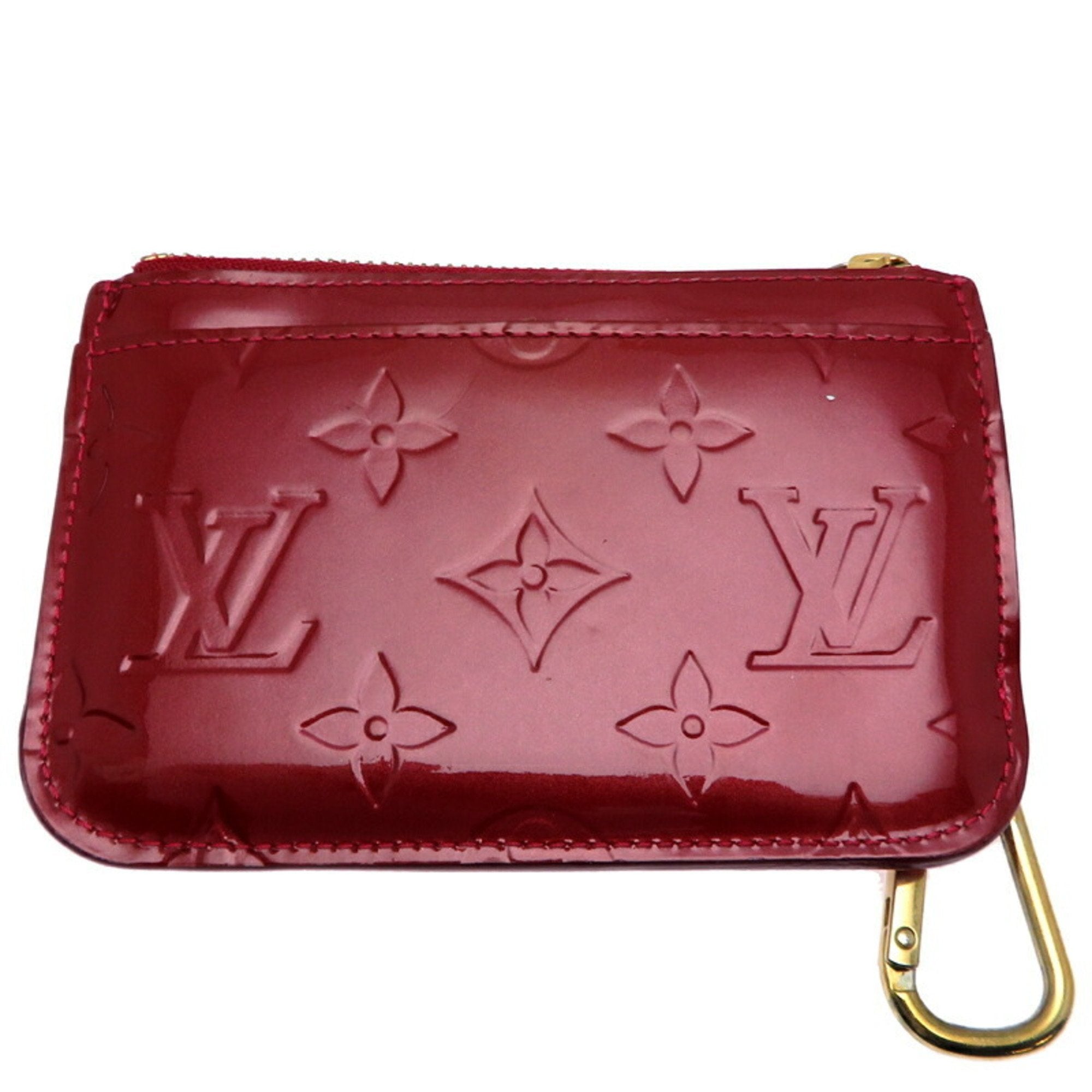 Louis Vuitton Pomme D'amour Monogram Vernis Coin Purse/Coin Case