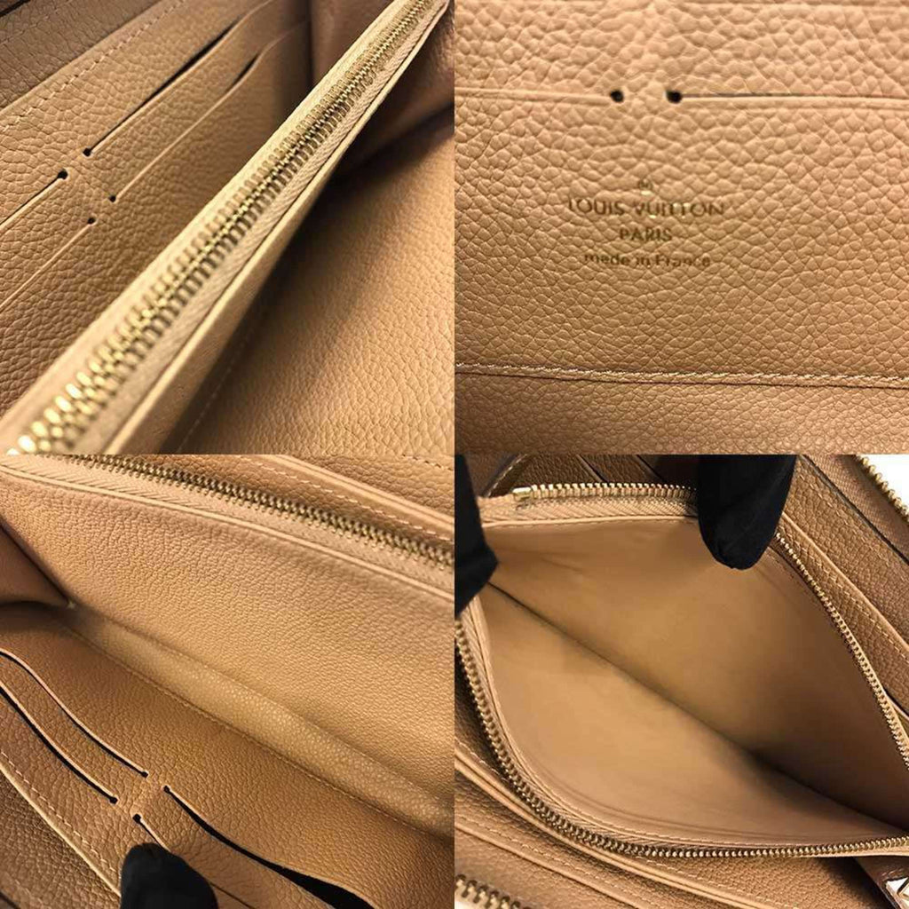 Louis Vuitton Monogram Empreinte Beige Dune Monogram Empreinte Long Wallet