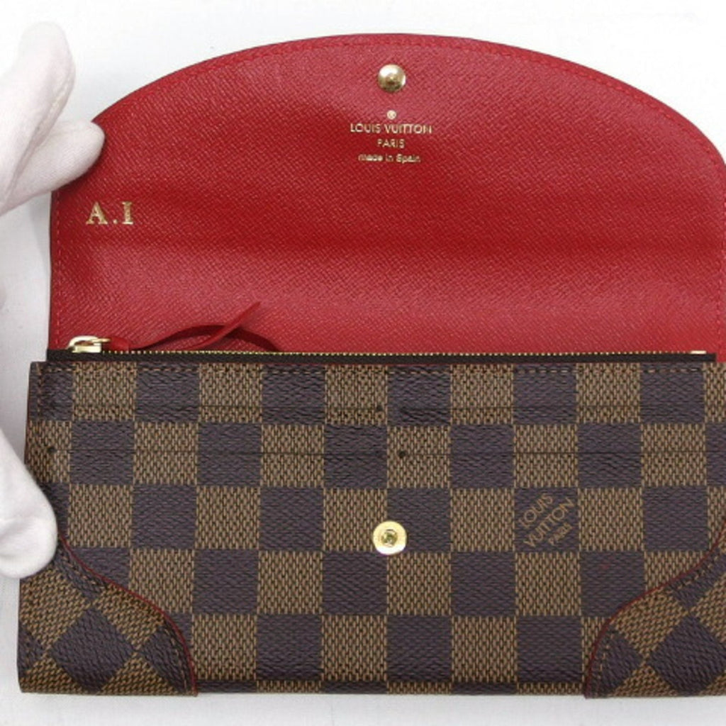 Louis Vuitton Cerise Damier Canvas Long Wallet