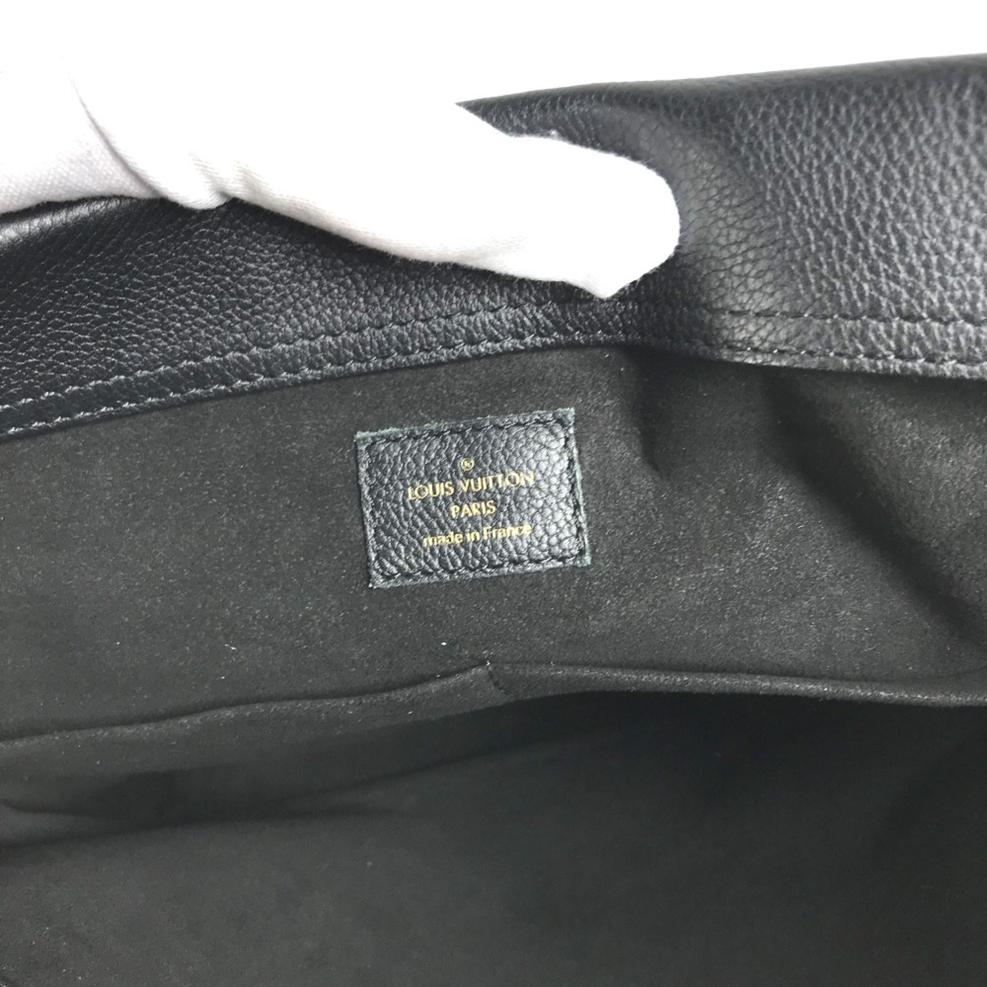 Louis Vuitton Black Brown Monogram Monogram Shoulder Bag Tote Bag