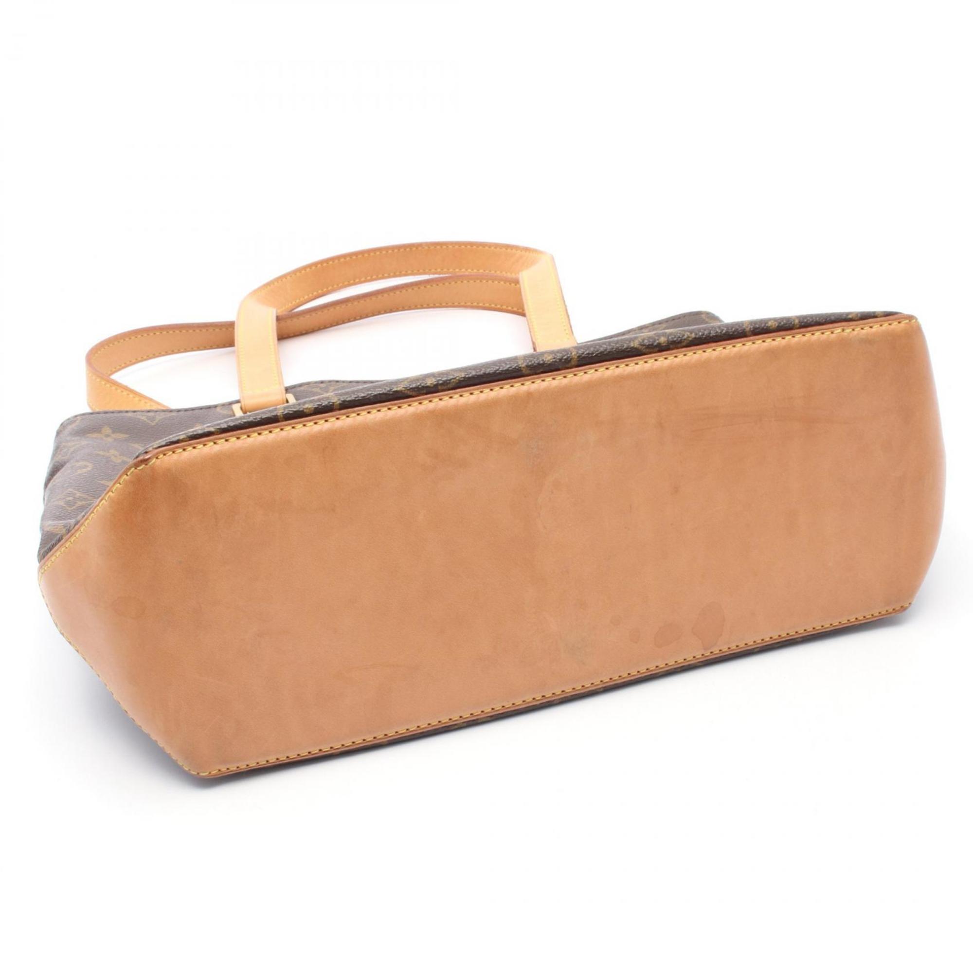 Louis Vuitton Monogram Brown Coated Canvas Leather Shoulder Bag
