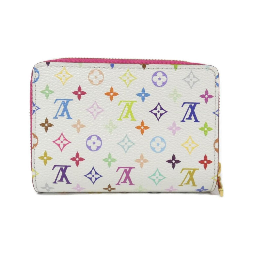 Louis Vuitton Pink White Coated Canvas Wallet