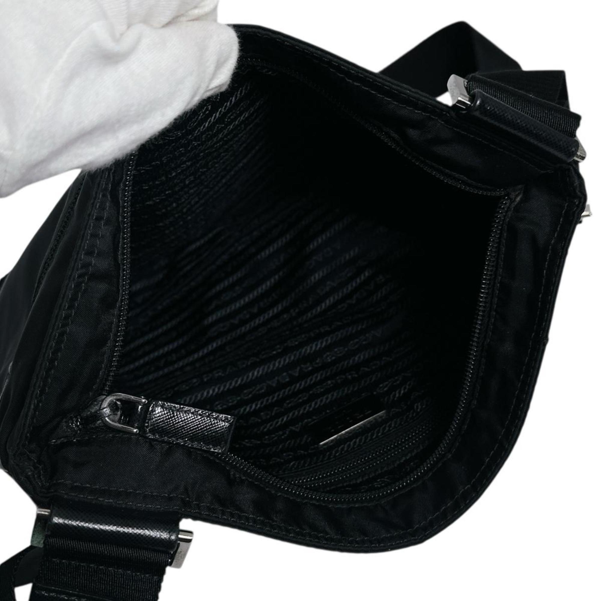 Prada Black Nylon Shoulder Bag Sling Bag