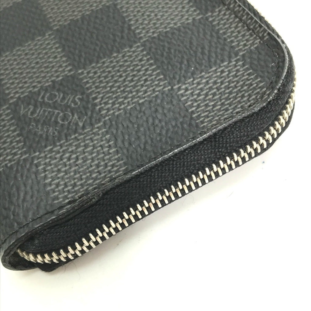 Louis Vuitton Black Damier Graphite Coin Purse/Coin Case