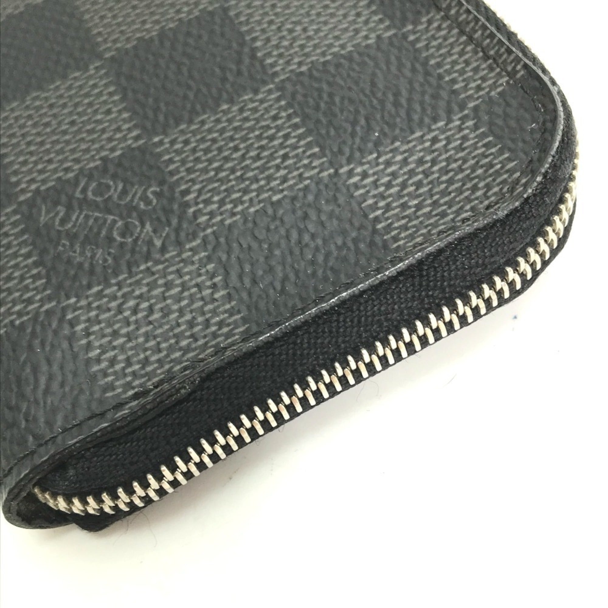 Louis Vuitton Black Damier Graphite Coin Purse/Coin Case
