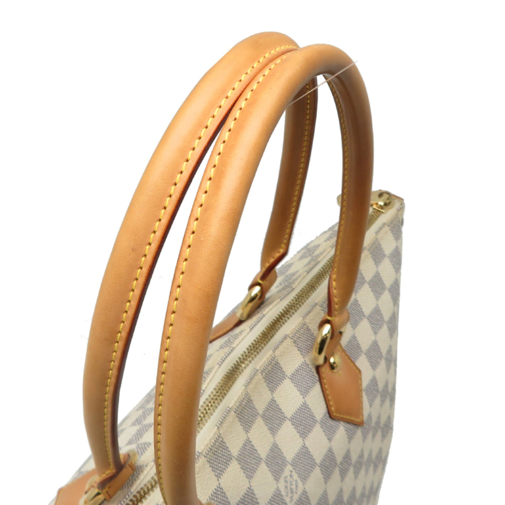 Louis Vuitton White Damier Azur Tote Bag