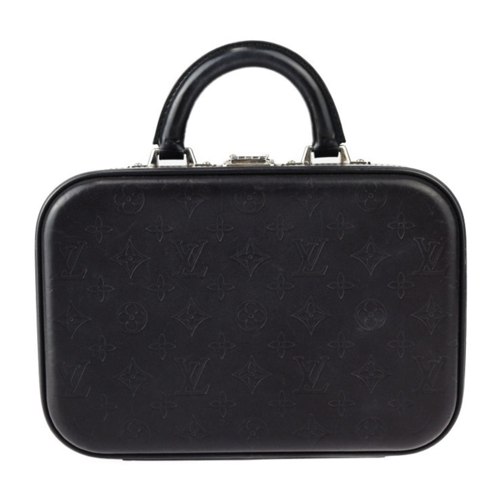 Louis Vuitton Black Leather Handbag