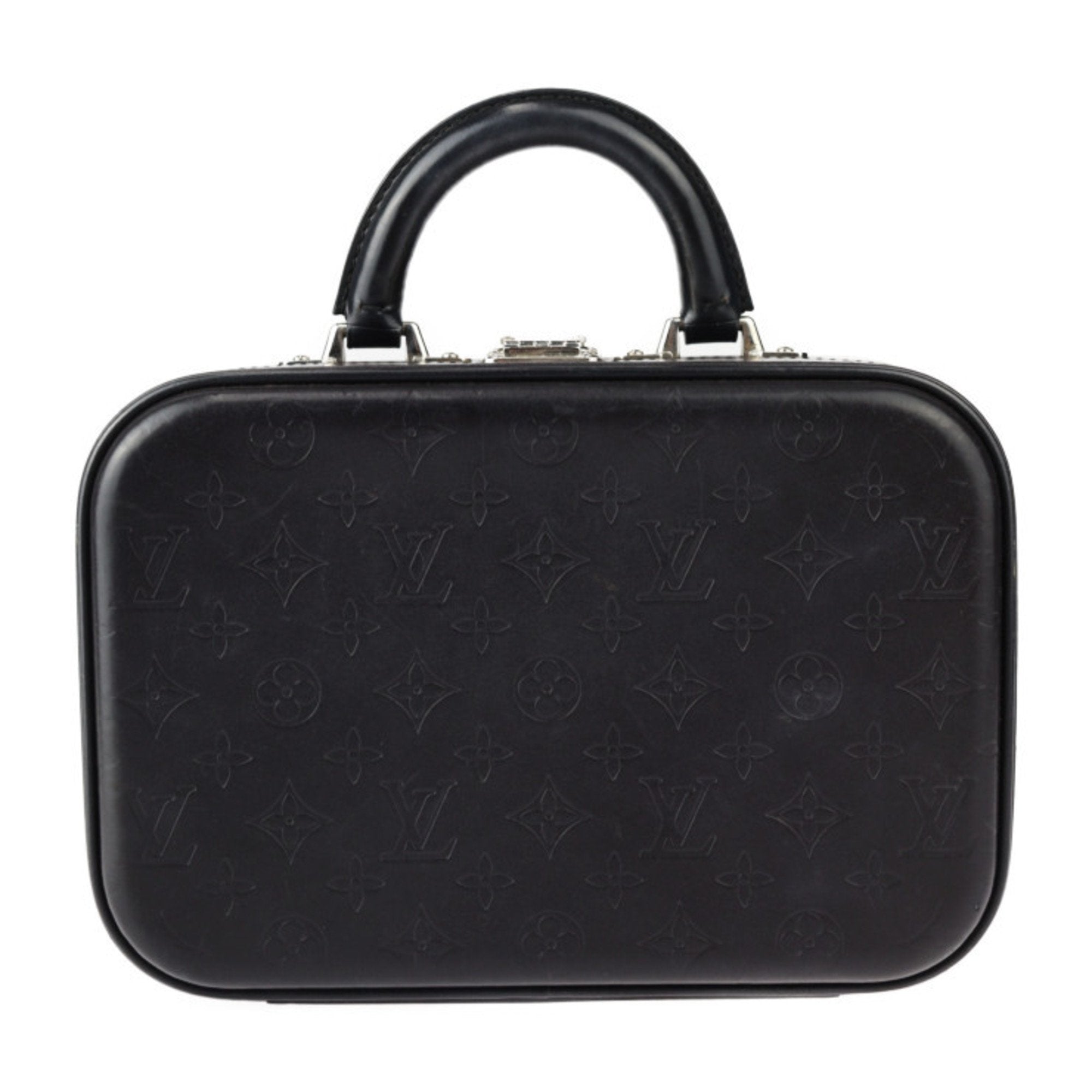 Louis Vuitton Black Leather Handbag