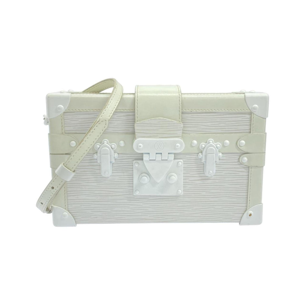 Louis Vuitton White Leather Shoulder Bag