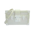 Louis Vuitton White Leather Shoulder Bag