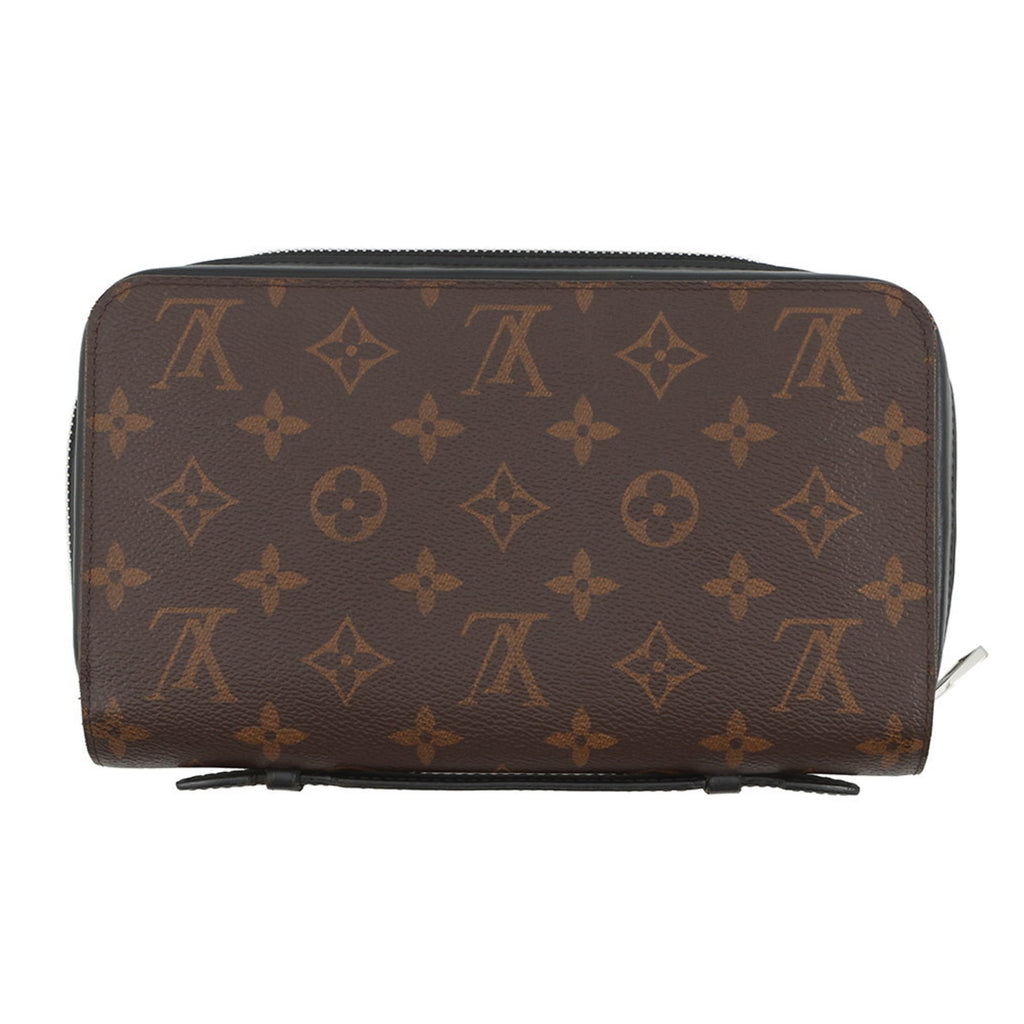 Louis Vuitton Monogram Macassar Noir Monogram Coin Purse/Coin Case