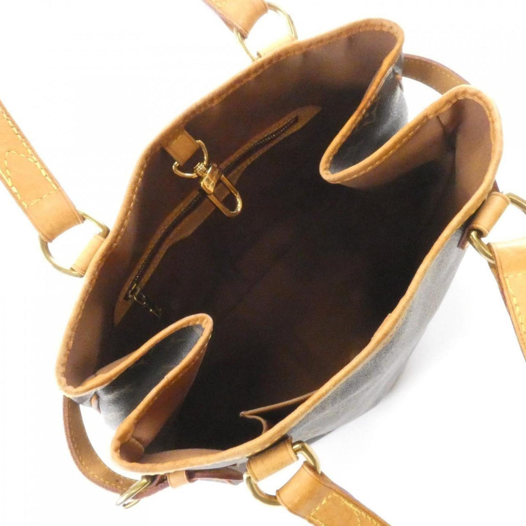 Louis Vuitton Brown Coated Canvas Shoulder Bag