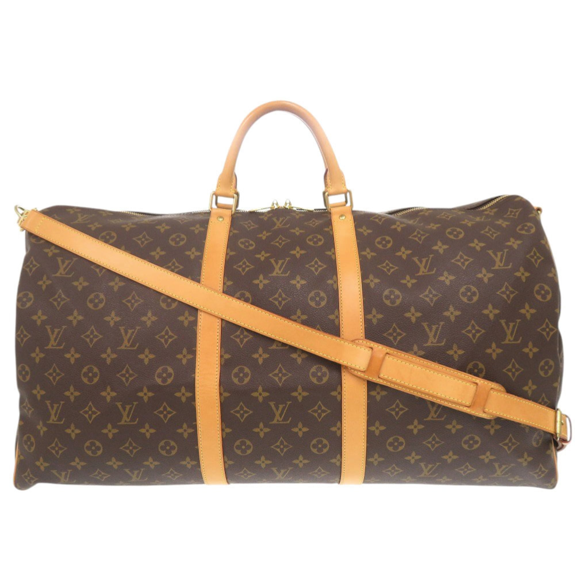 Louis Vuitton Brown Monogram Monogram Boston Bag