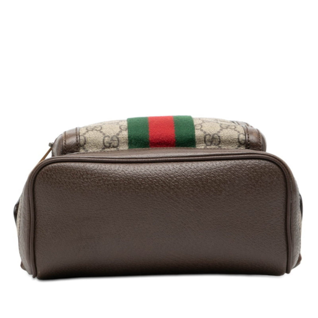 Gucci Ophidia Beige Multi-Color Pvc Leather Backpack (Pre-Owned)