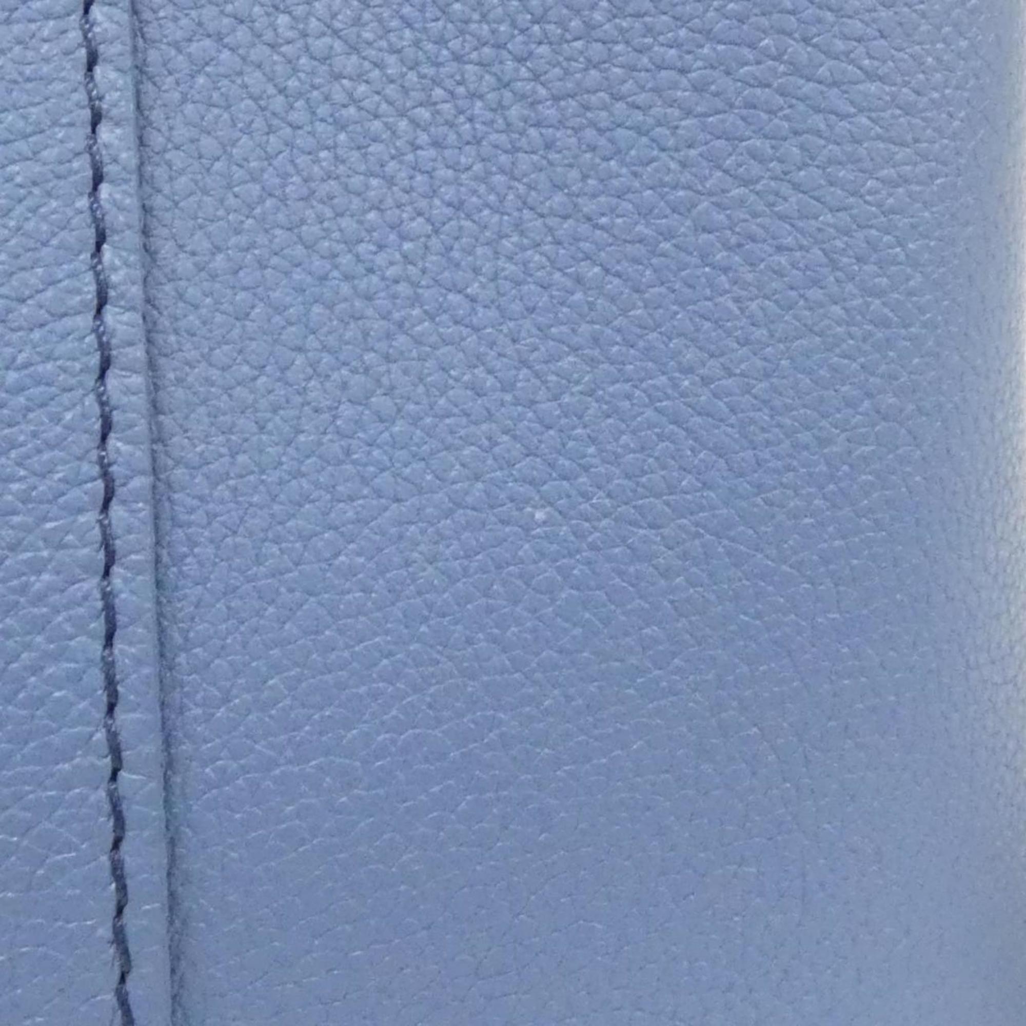 Louis Vuitton Blue Jean Leather Shoulder Bag