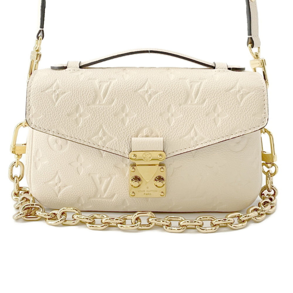 Louis Vuitton Monogram Empreinte Gold Monogram Empreinte Handbag Pochette Shoulder Bag