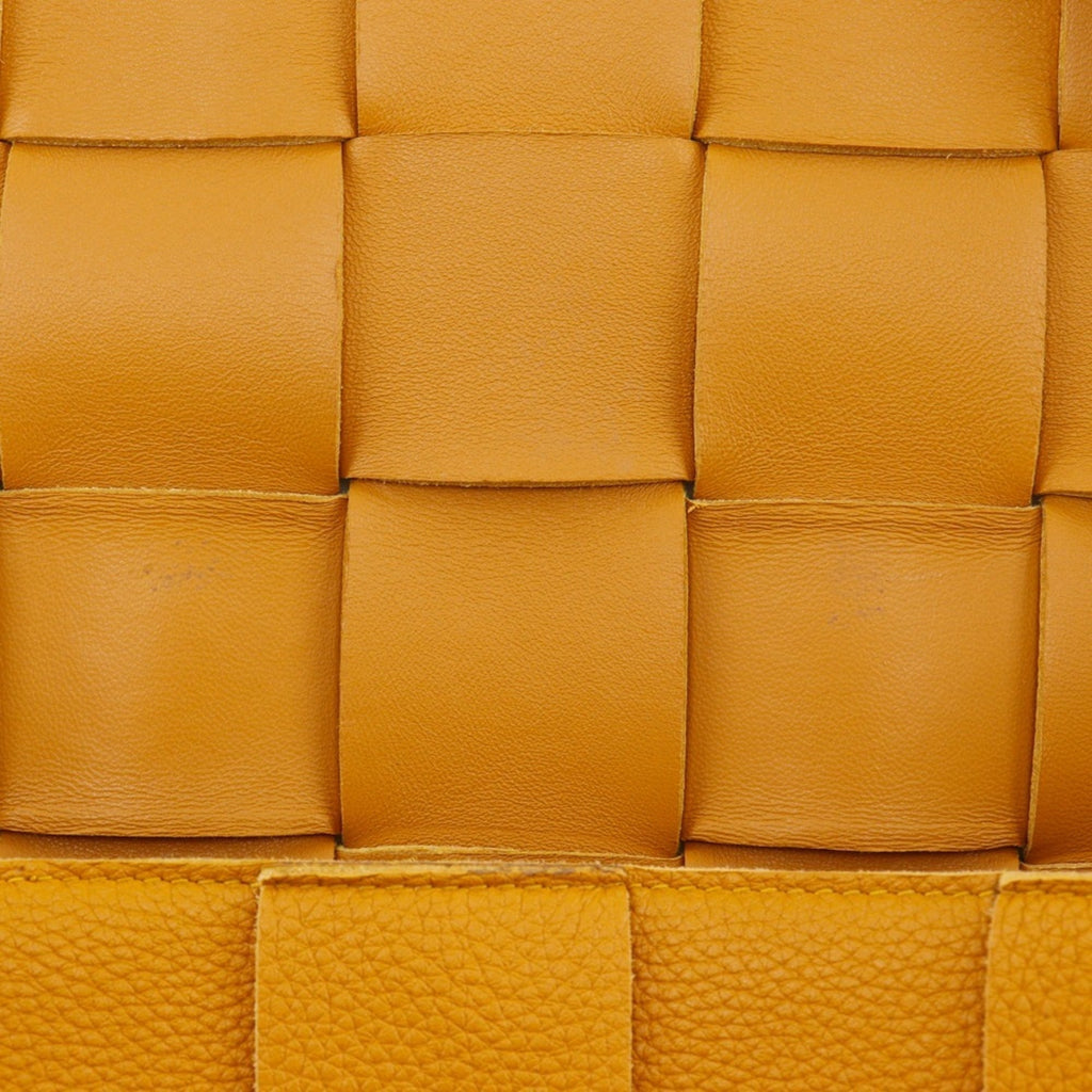 Bottega Veneta Brown Camel Leather Shoulder Bag