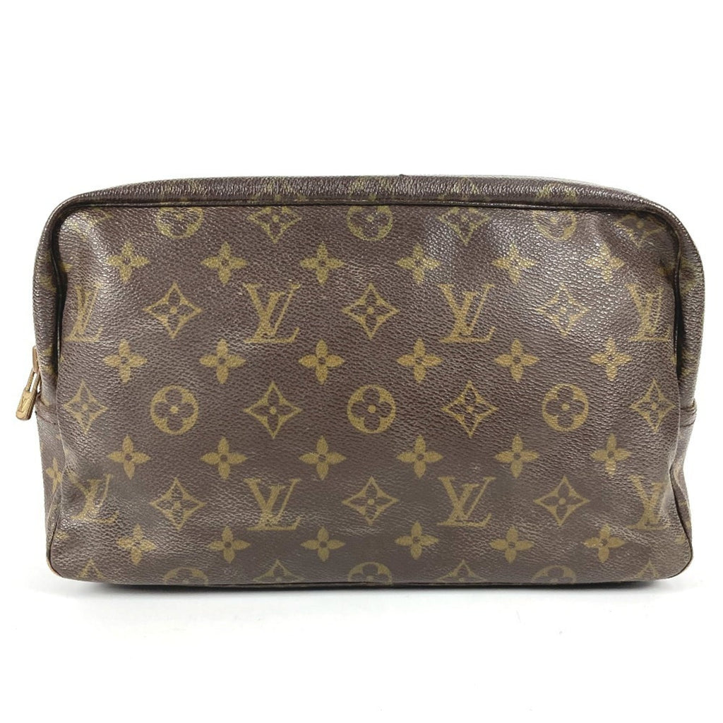 Louis Vuitton Brown Monogram Clutch Bag Pouch
