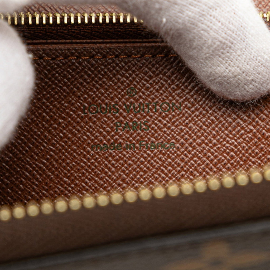 Louis Vuitton Monogram Brown Pvc Long Wallet
