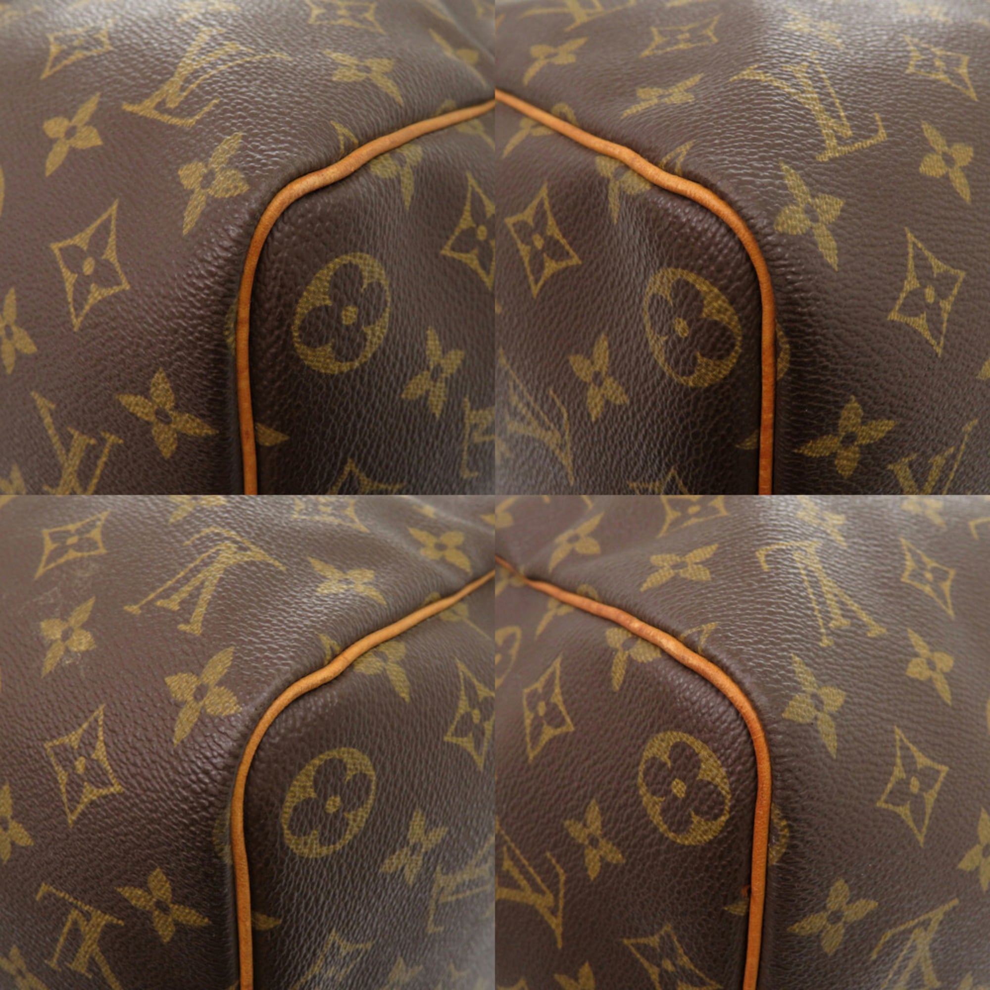 Louis Vuitton Brown Monogram Monogram Boston Bag
