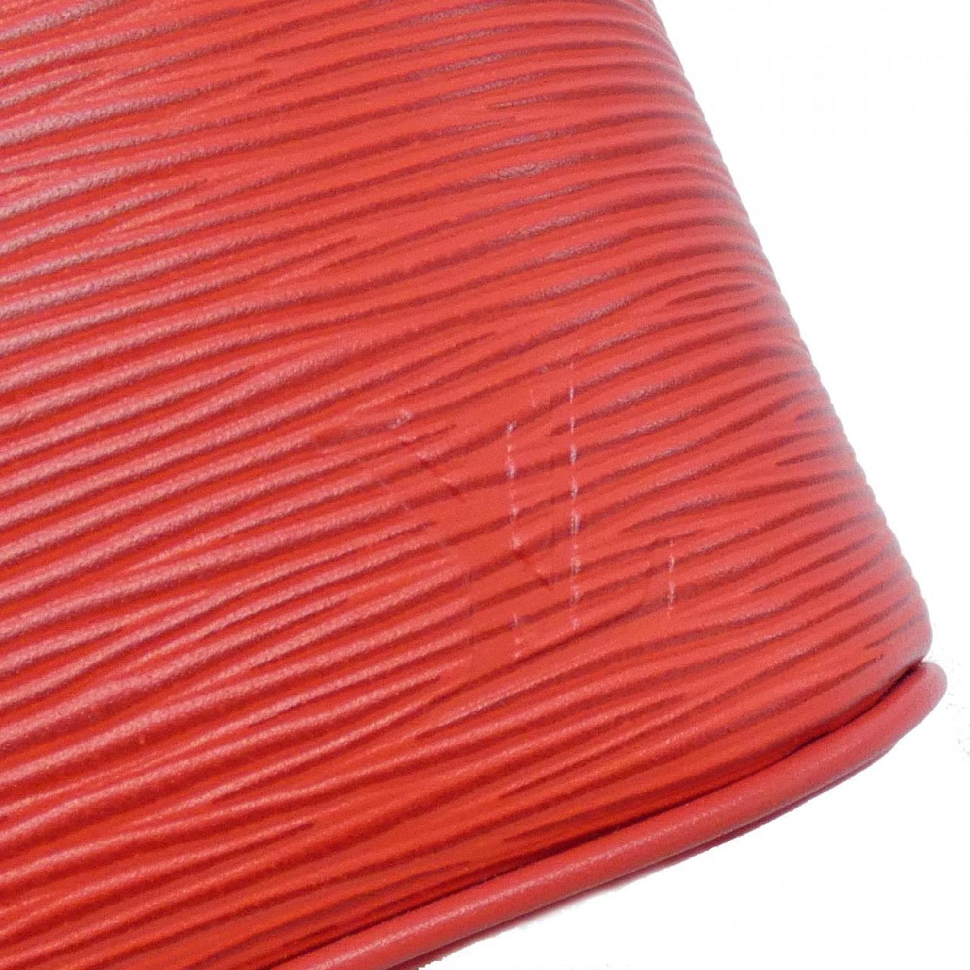 Louis Vuitton Red Color Leather Handbag