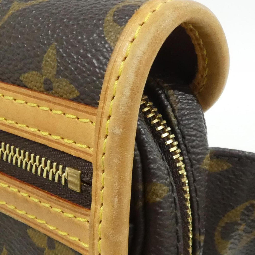 Louis Vuitton Marron Coated Canvas Shoulder Bag