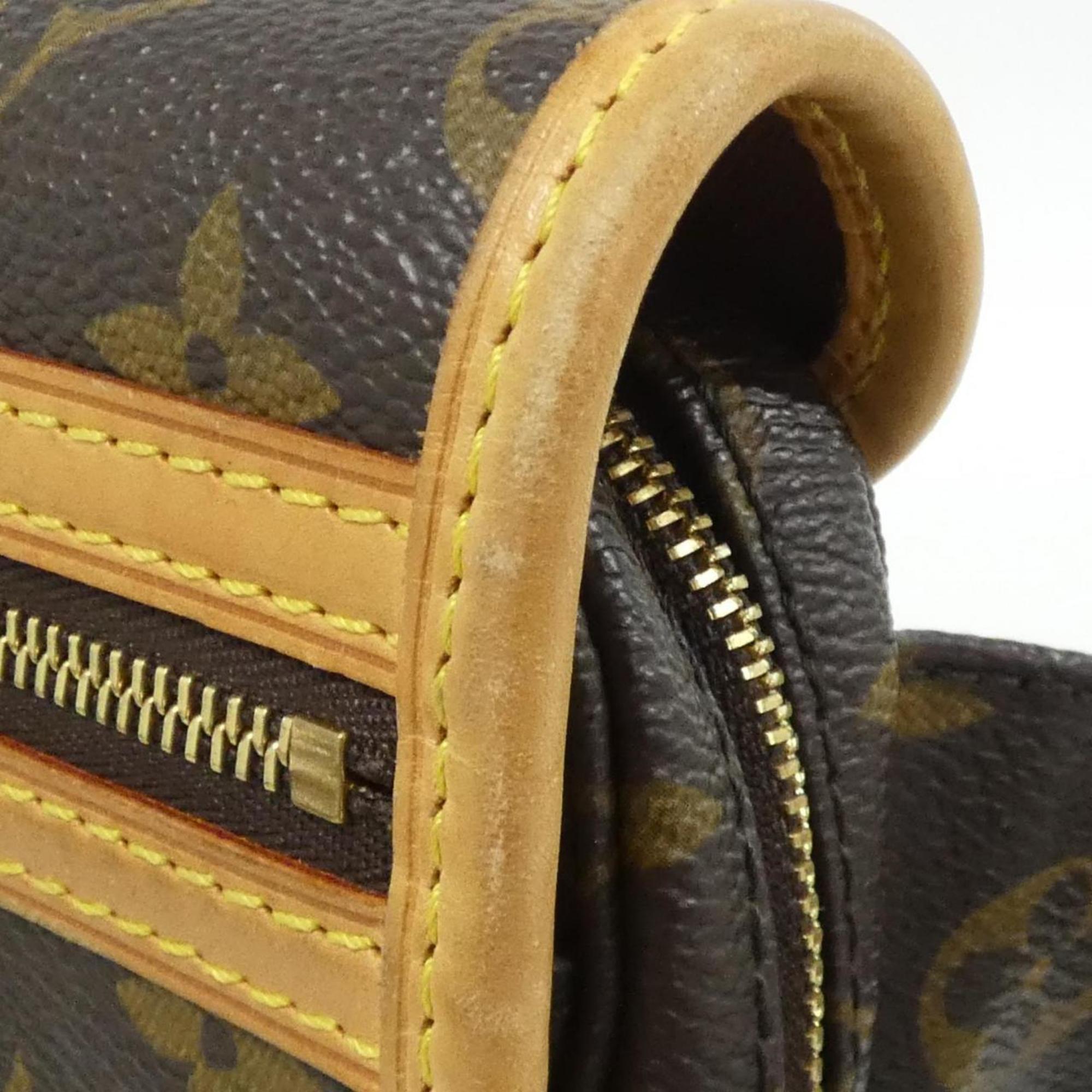 Louis Vuitton Marron Coated Canvas Shoulder Bag
