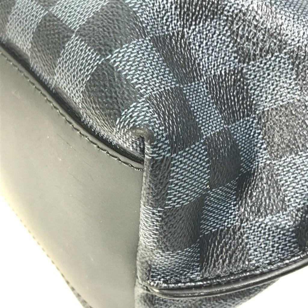 Louis Vuitton Damier Cobalt Black Navy Shoulder Bag Tote Bag