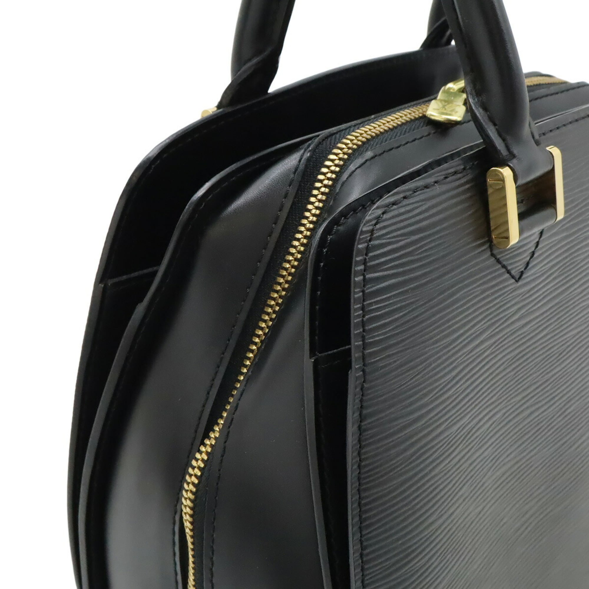 Louis Vuitton Epi Black Noir Epi Leather Handbag