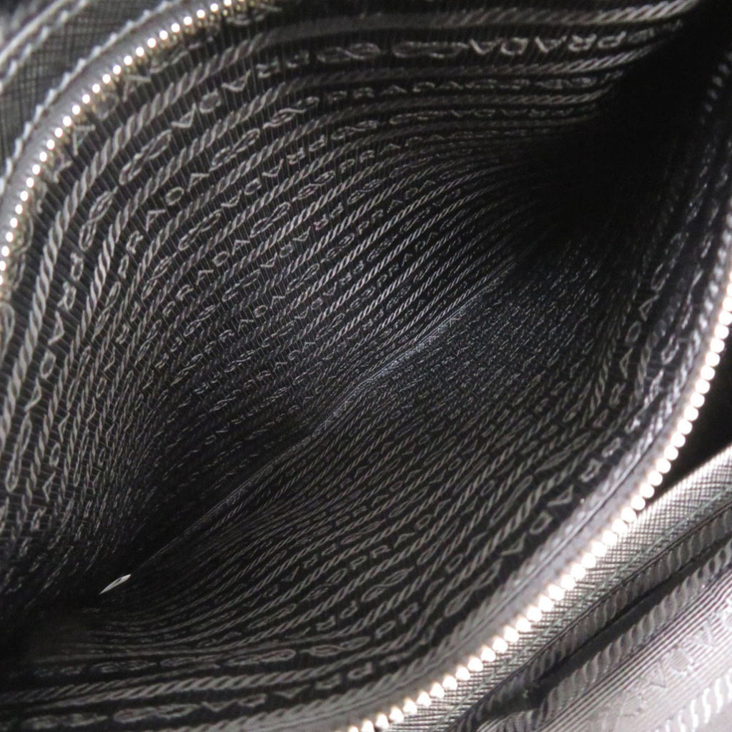 Prada Navy Navy Black Nylon Tote Bag